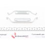 Планка супорта (переднього) прижимна (к-кт) BMW 5 (E34)/7 (E32) -97 (Ate)