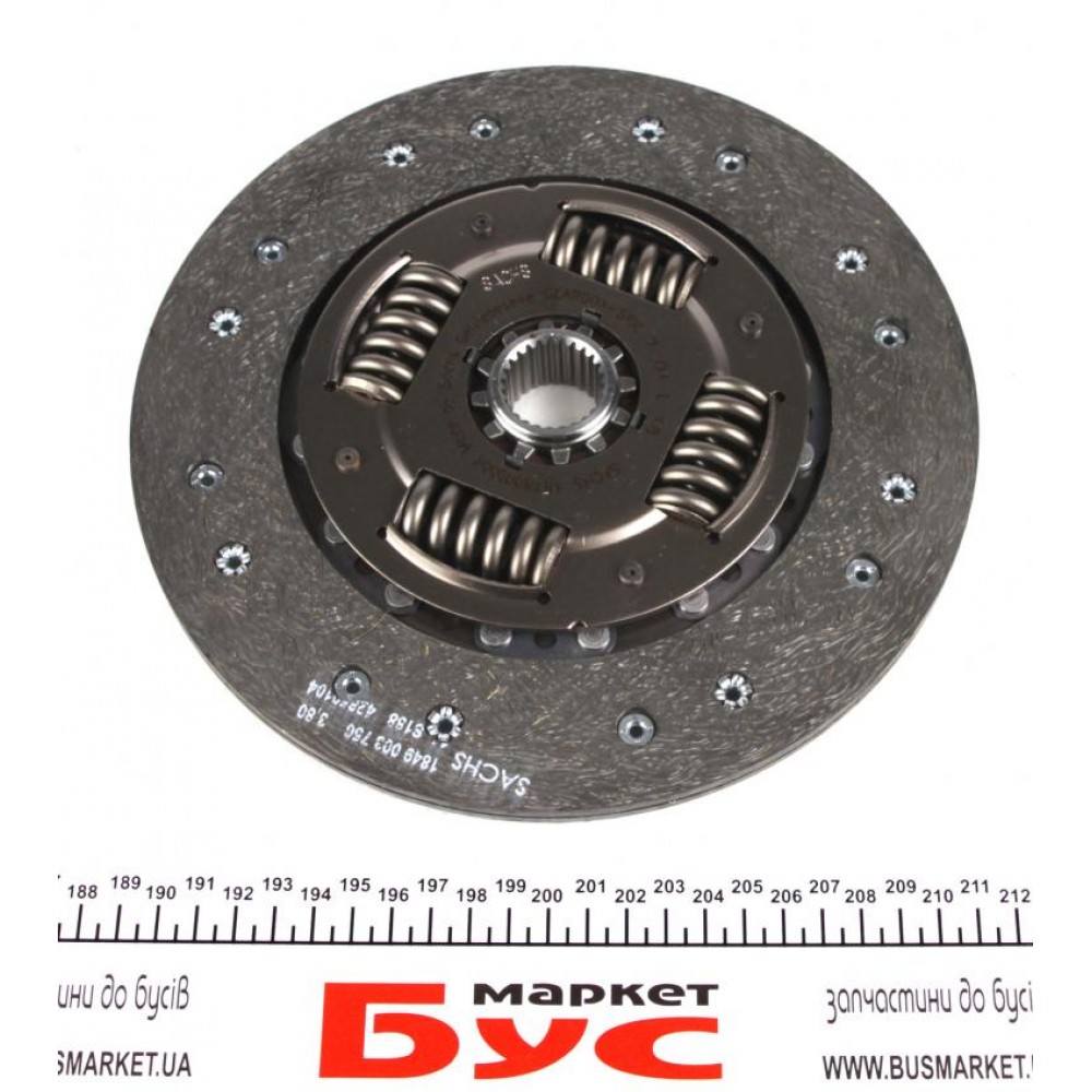 Комплект зчеплення MB Sprinter 2.2CDI OM646 06- (d=240mm/z=26)