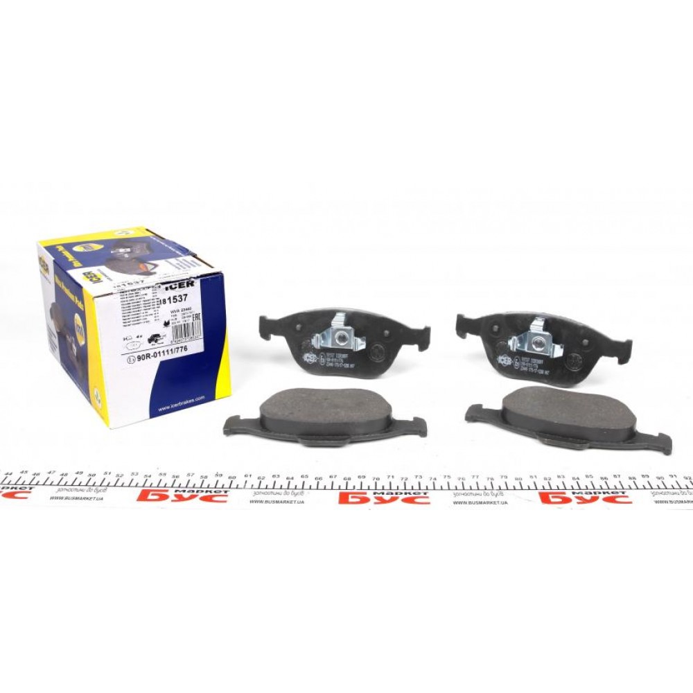 Колодки гальмівні (передні) Ford Connect 02-13/Fiesta/Puma 95-03/Focus 02-04/Ka 01-08