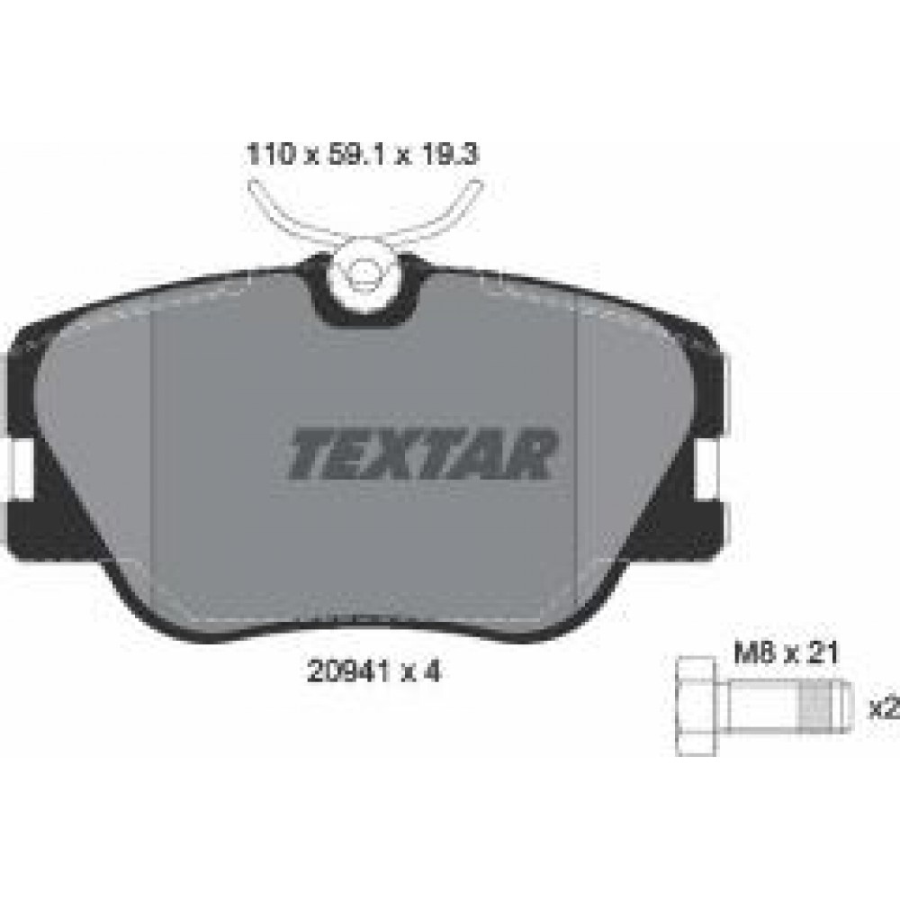 Колодки гальмівні (передні) MB (W124/W201) 84-98 (Lucas) Q+