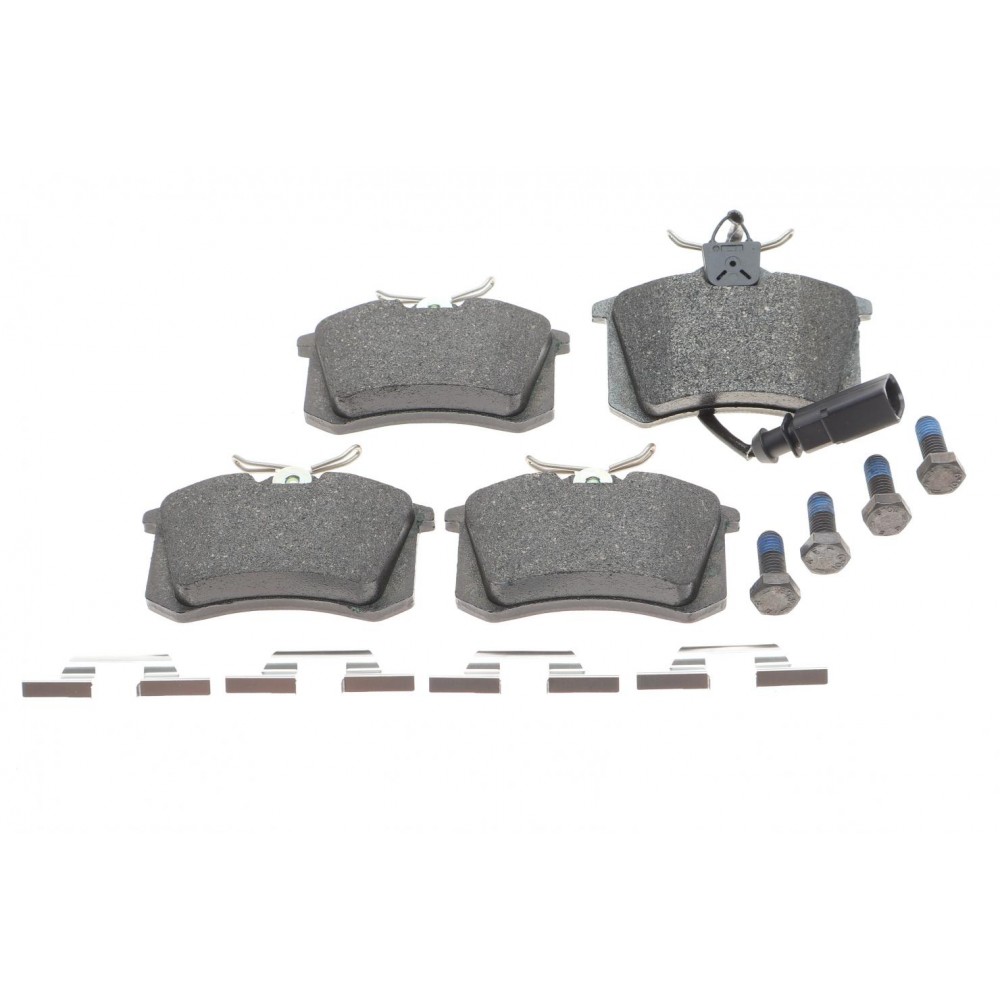 Колодки гальмівні (задні) Ford Galaxy 95-06/VW Sharan/Seat Alhambra 95-10/Ibiza 03-08 (+датчик)