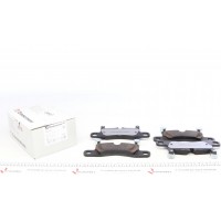 Колодки гальмівні (задні) VW Touareg/Porsche Cayenne 10- (187.4x76)(Brembo)(з низьким продукуванням пилу)