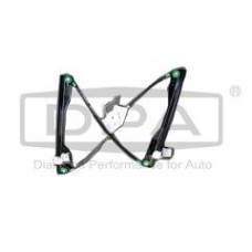 Склопідіймач (передній) Skoda Fabia 99-08 (R) (електро) (без моторчика) (без дверного полотна)