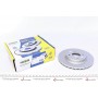 Диск гальмівний (передній) Renault Kangoo 97-/Clio 91-/Megane 95-03/Logan 04-(259x20.6)(з покр)(вент)