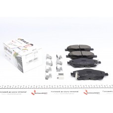 Колодки гальмівні (передні) Toyota Avensis/Auris 1.6-2.0 D-4D 08- (Bosch)