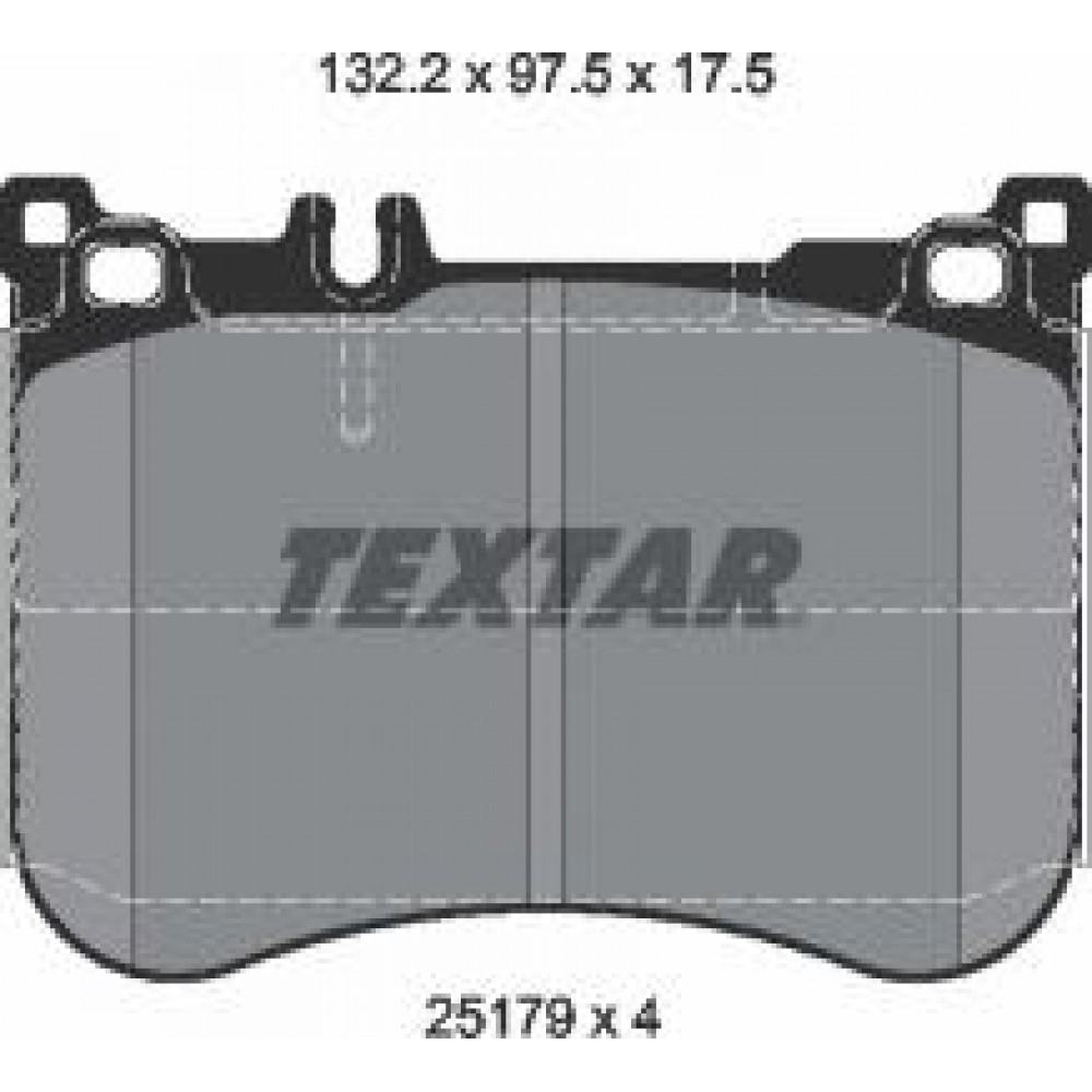 Колодки гальмівні (передні) MB E-class (W213/S213/C238)/ S-class (W222/C217) 13- (Brembo) Q+