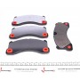 Колодки гальмівні (передні) Porsche Cayenne 07-/VW Touareg 02- (Brembo)