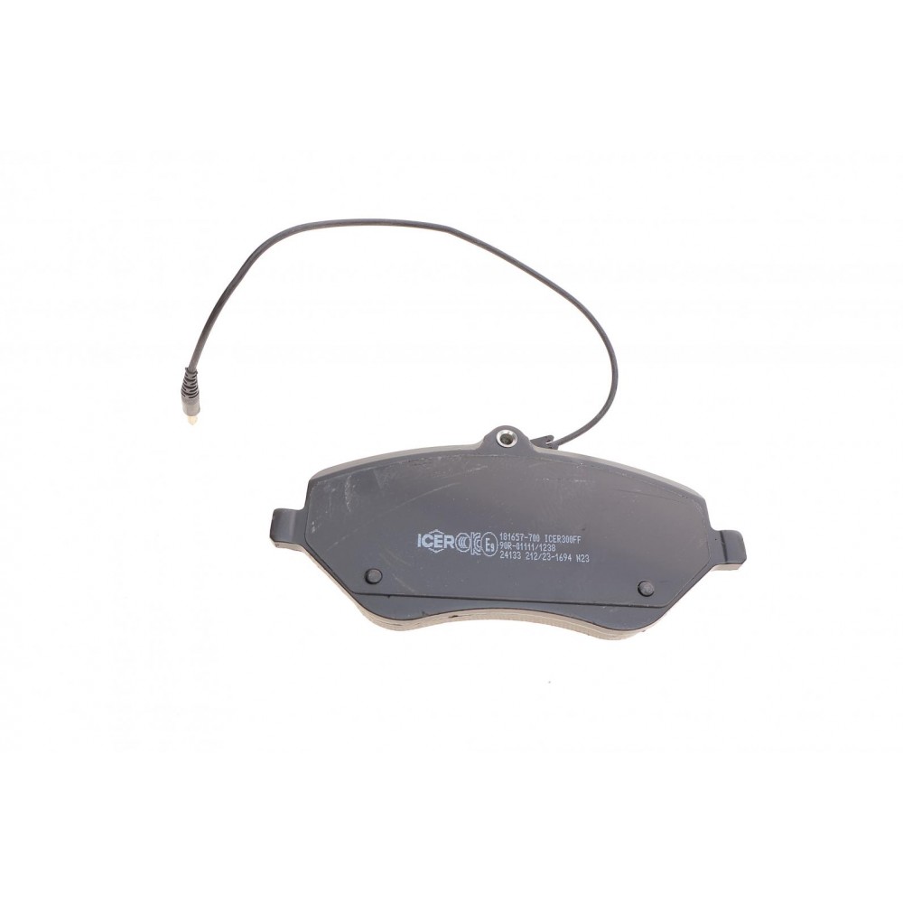 Колодки гальмівні (передні) Citroen C5 08-/C6 05-12/Peugeot 407 04-/607 00-11 (+датчики) 