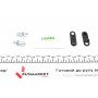 Ремкомплект супорта (переднього) Audi A7/A8 13- (d=34/36mm) (Brembo) (+6 поршнів)