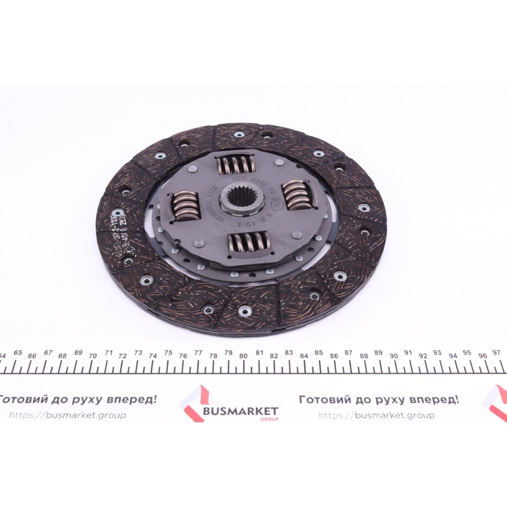 Комплект зчеплення Fiat Ducato 1.9-2.5D 89-94 (d=230mm)