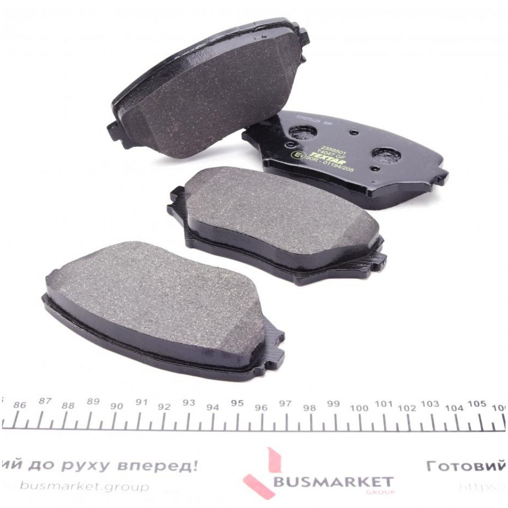 Колодки гальмівні (передні) Toyota Rav 4 II 00-05 (Akebono)