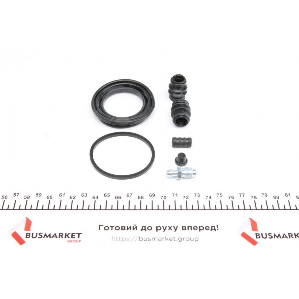 Ремкомплект супорта (переднього) Hyundai Elantra/Kia Joice 95- (d=54mm) (+поршень) (Mando)