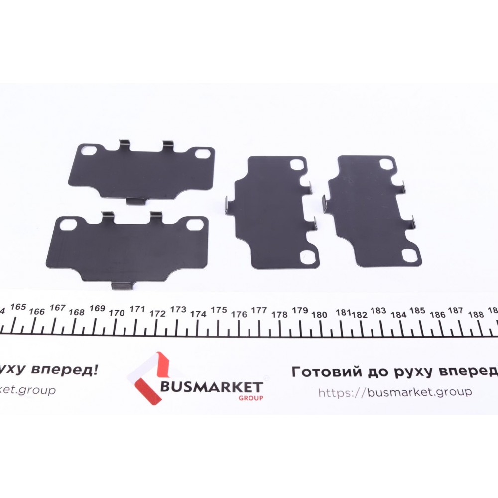 Колодки гальмівні (задні) Lexus GS III/IV/IS II/III 05-/Toyota Crown XII/XIII 03-12/Mark X/Reiz 04-