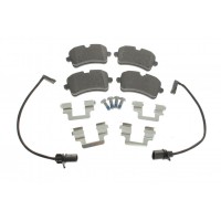 Колодки гальмівні (задні) Audi A8 09-18 (TRW) (з датчиками)