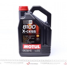 Олива 5W40 X-cess 8100 (4L) (VW 502 00/505 00/MB 229.5/LL-01/RN0710-0700/B71 2296)