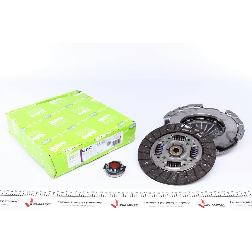 Комплект зчеплення Fiat Panda 1.3D 03- (d=200mm) (+вижимний) z=18