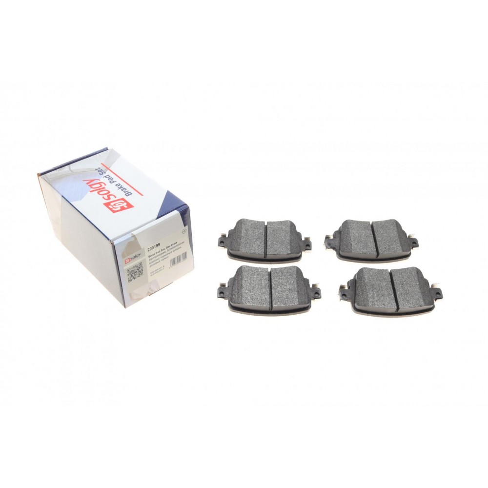 Колодки гальмівні (задні) Audi Q3/Skoda Octavia/Seat Leon/VW Golf/Sharan 12-/Passat B8/Caddy IV 14-