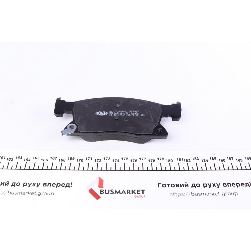 Колодки гальмівні (передні) Opel Astra K/Chevrolet Cruze 15-