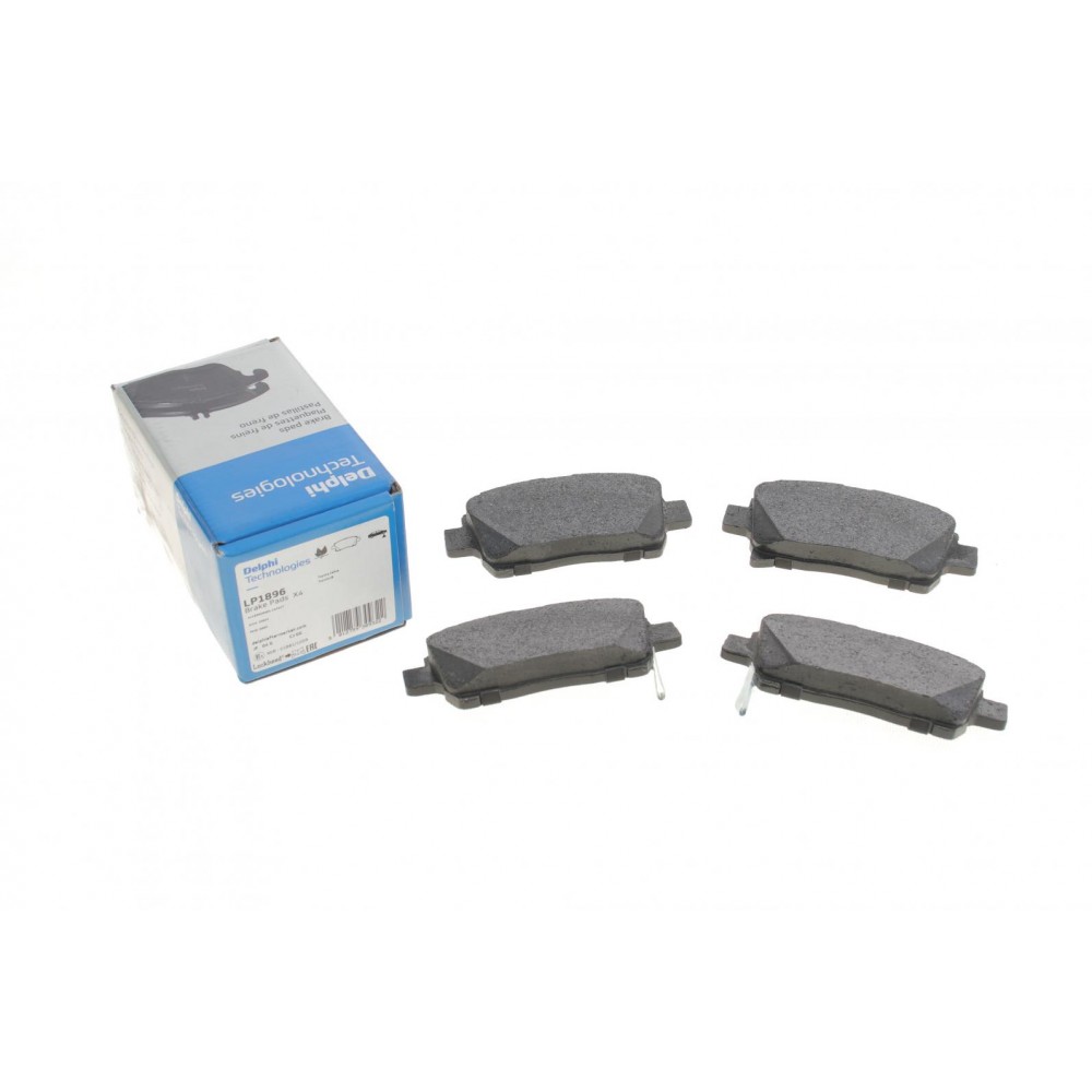 Колодки гальмівні (передні) Toyota Corolla 01-08/Prius 00-04/Yaris 99-05