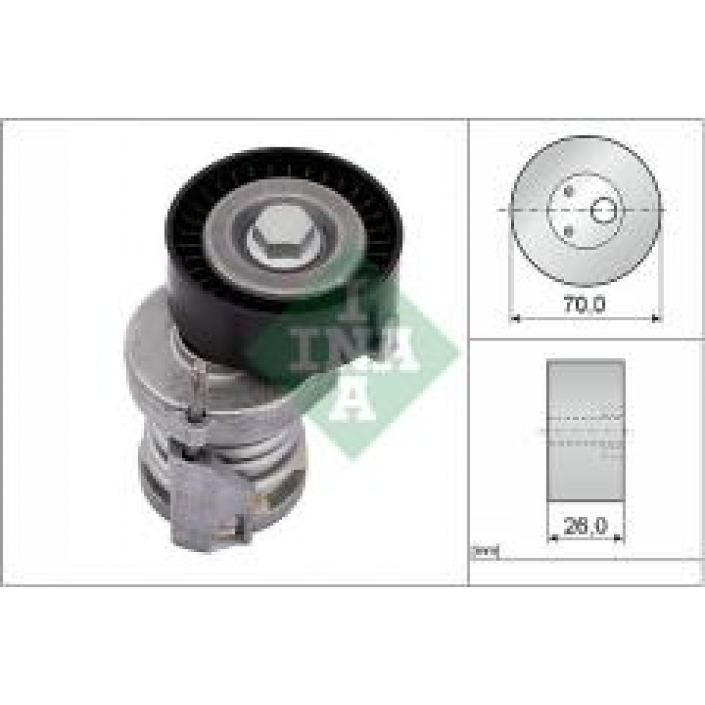 Натяжник ременя генератора VW Polo/Golf/Skoda Octavia/Fabia 1.0-1.6 97-