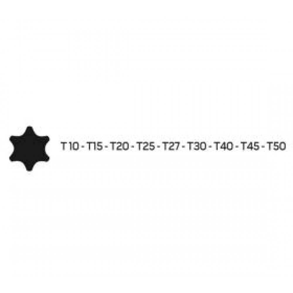 Набір ключів Г-подібних Torx (9шт) (Т10/Т15/Т20/Т25/Т27/Т30/Т40/Т45/Т50)