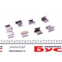 Колодки гальмівні (передні) Toyota Avensis/Corolla 03-09 (Bosch) Q+