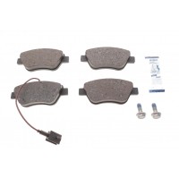 Колодки гальмівні (передні) Citroen Nemo/Peugeot Bipper/Fiat Fiorino/Punto 08-/Doblo 01- (+датчик)