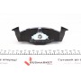 Колодки гальмівні (передні) Skoda Fabia/VW Polo 1.0-2.0 00-09 (з датчиком) (Ate-Teves)