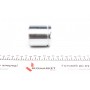 Поршень супорта (переднього) Citroen C5 01- (R) (54x52.7mm) (Bosch)(з механізмом)