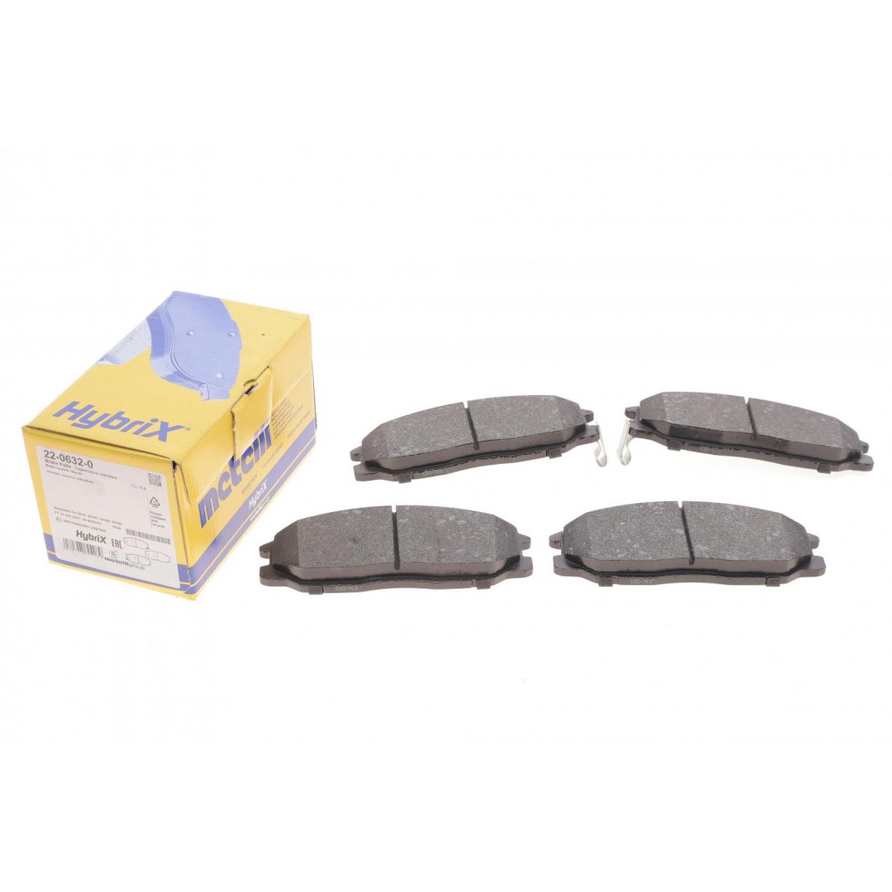 Колодки гальмівні (передні) Hyundai Santa Fe 01-06/Ssangyong Actyon/Kyron/Rexton 05-