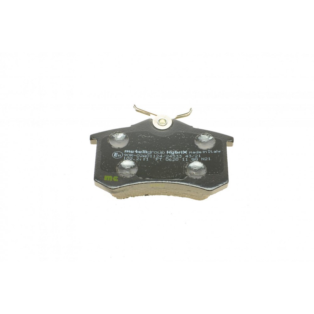 Колодки гальмівні (задні) Audi A4 02-09/Citroen C3 16-/C4 14-/Renault Scenic/Megane 96-/Clio 05-