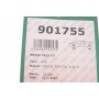 Планка супорта (заднього) прижимна (к-кт) MB C-class (W204)/Renault Laguna II/III 1.6-3.0dCi 01-