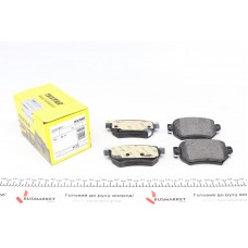 Колодки гальмівні (задні) Mazda 6 2.0/2.5 12- (Akebono)