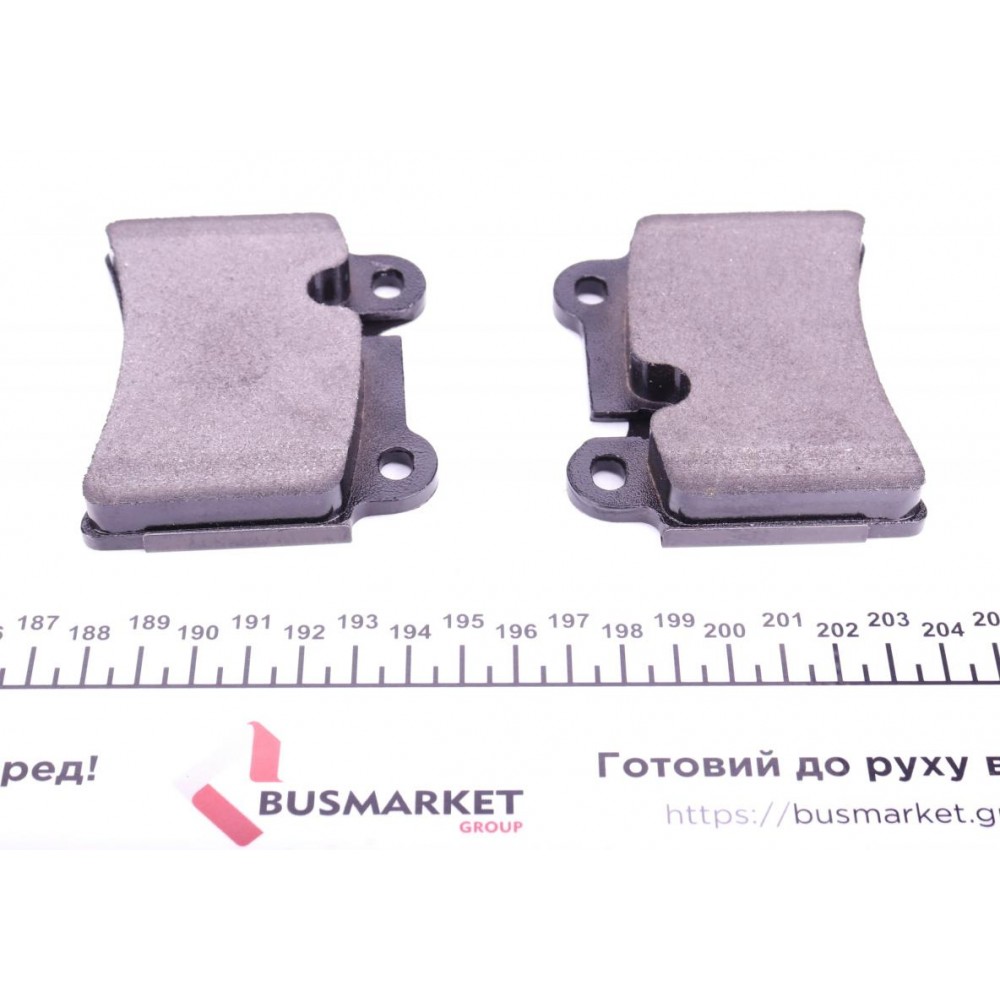 Колодки гальмівні (задні) VW Touareg 02-10 (Brembo)