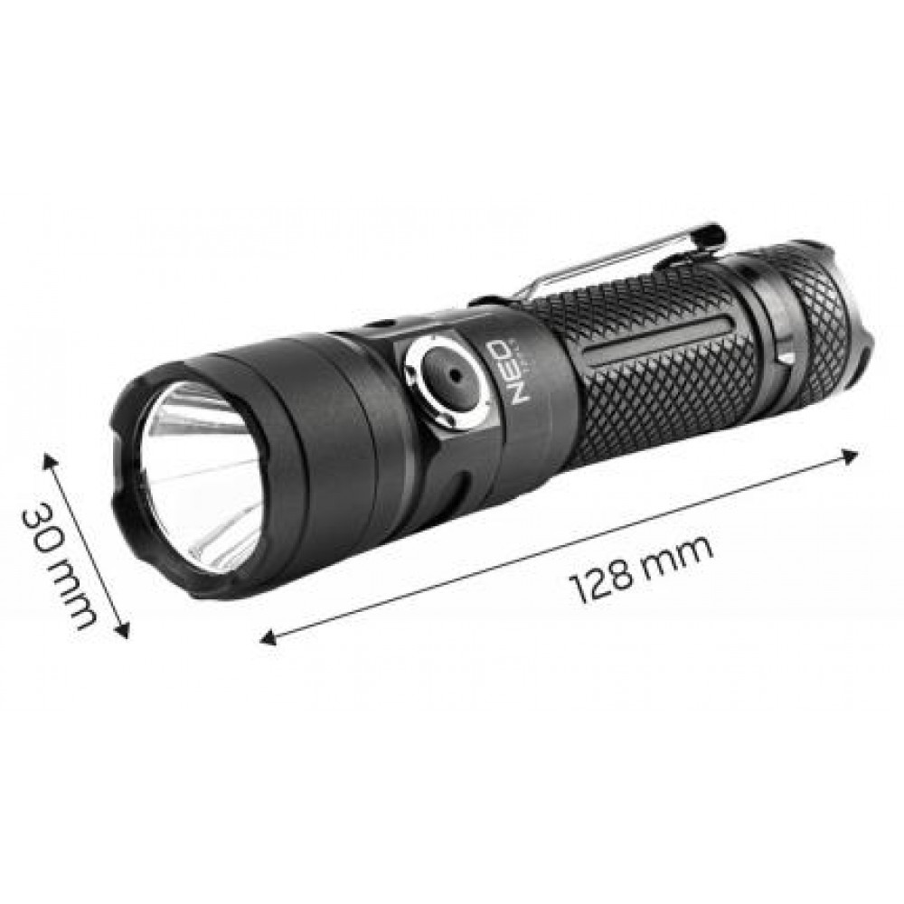 Ліхтарик акумуляторний  C 1500 lm SST40 LED (USB)