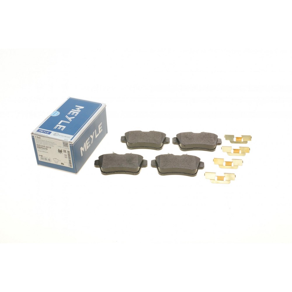 Колодки гальмівні (задні) Citroen C4 09-/DS4/DS5 11-15/Peugeot 308/508/3008/5008 09-18