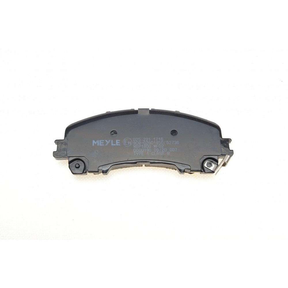 Колодки гальмівні (передні) Nissan X-Trail/Infiniti Q50 13-/Renault Koleos 16- (к-кт)(Akebono)