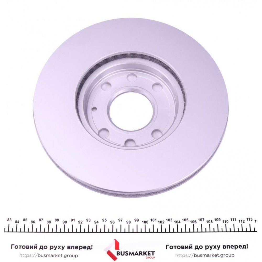 Диск гальмівний (передній) Opel Astra F/G 98-09/Chevrolet Astra 02-11 (256x23.8) (з покр.) (вент.)