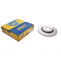 Диск гальмівний (передній) Skoda Octavia 96-10/Seat Leon/VW Golf 97-06 (279.5x22) (з покр.) (вент.)