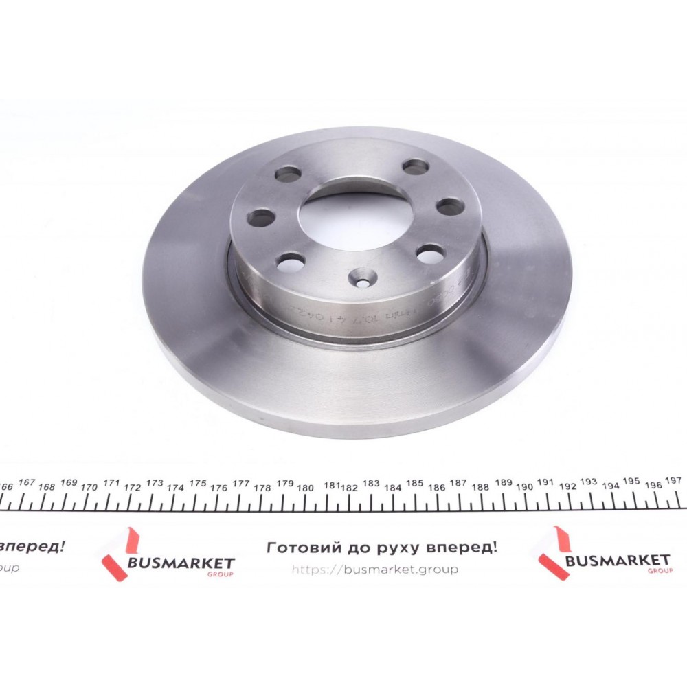 Диск гальмівний (передній) Opel Astra F 91-05/Corsa A/B 82-00/Kadett E 79-93 (236x12.7) (повний)