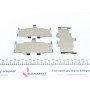 Колодки гальмівні (задні) Tesla Model S/X 13-/Jeep Grand Cherokee IV 10- (Brembo)