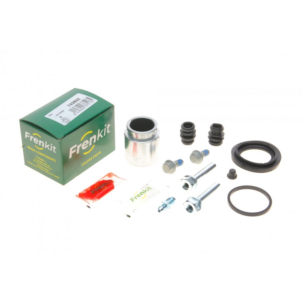 Ремкомплект супорта (заднього) Hyundai Santa Fe 05-12 (d=43mm) (Mando) (+поршень/направляюча) SuperKit
