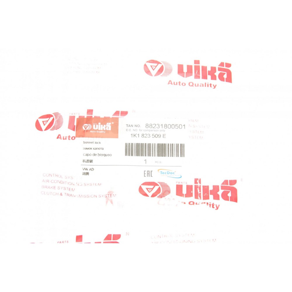 Замок капоту VW Golf V 03-08