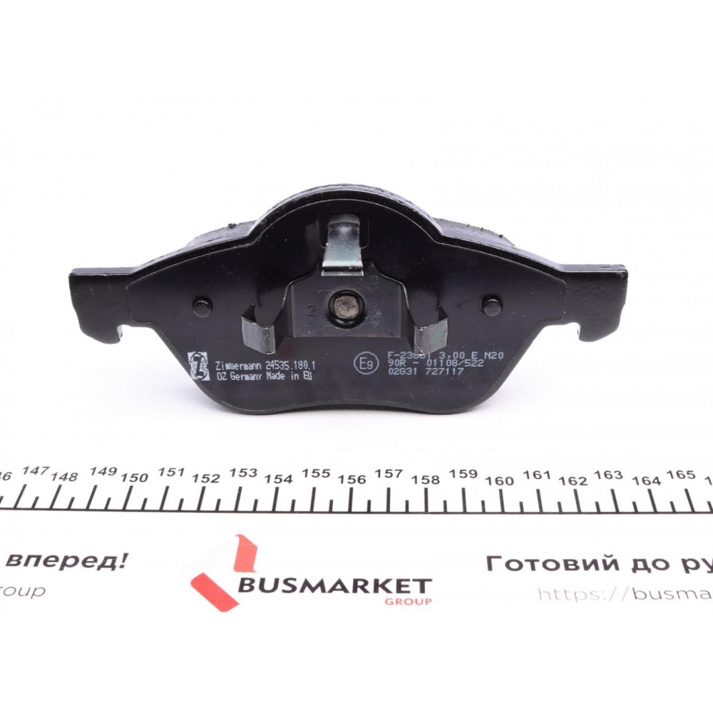 Колодки гальмівні (передні) Renault Megane II/Clio III 1.4-2.0D 02- (Ate-Teves)