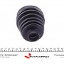 Піввісь MB A-class (W169)/B-class (W245) 04-12 (27z/25z/38mm) 1.5-2.0D 04-12