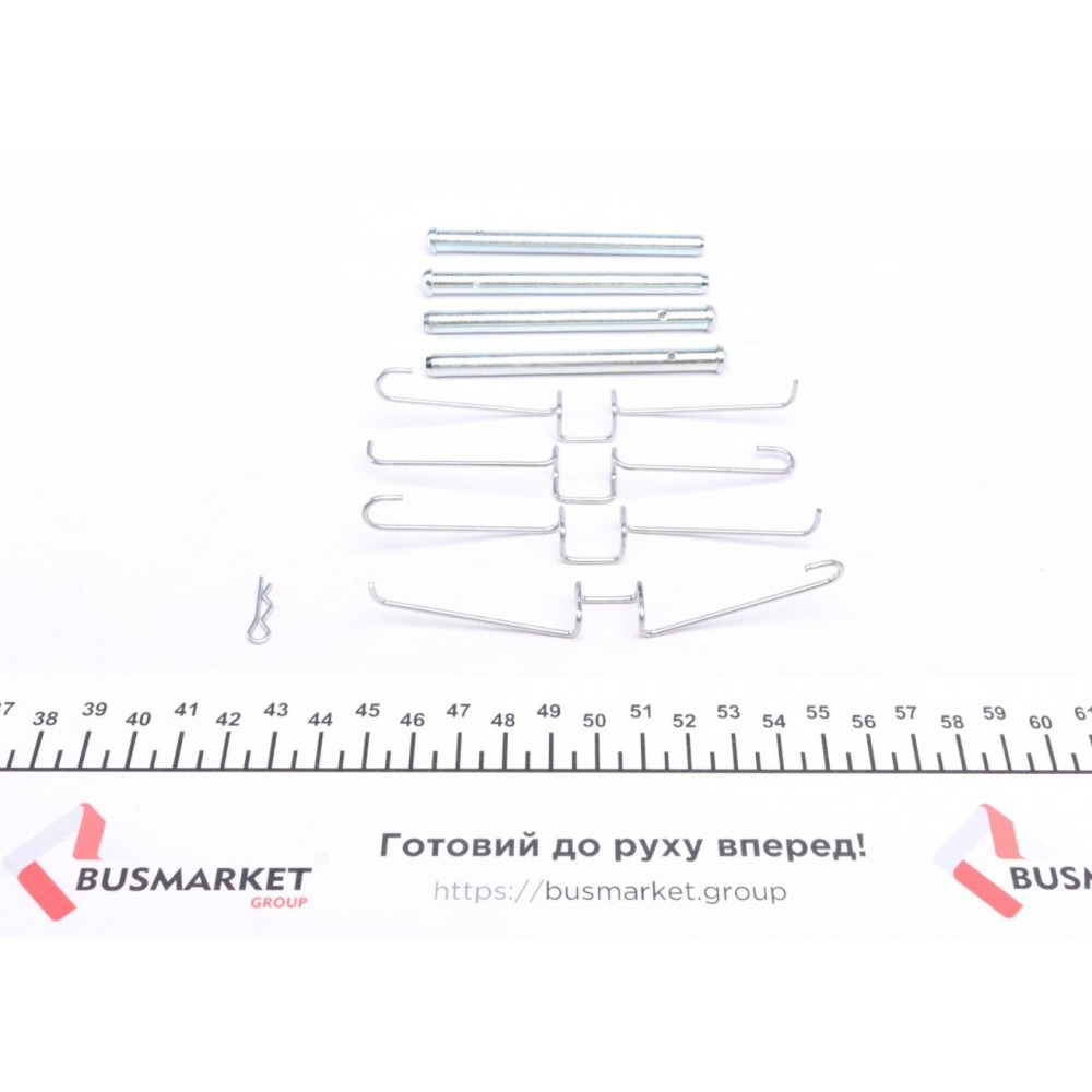 Планка супорта (переднього) прижимна (к-кт) Renault Master -98 (Lucas)