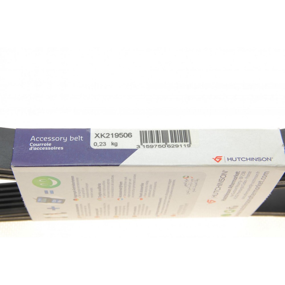 Ремінь генератора MB Sprinter CDI (-AC) (6PK2195)