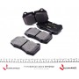 Колодки гальмівні (передні) BMW 7 (E38) 94-01/8 (E31) 90-99 (Brembo) Q+