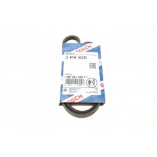 Ремінь генератора Ford Sierra 1.8TD 88-93/Subaru Justy 1.3GX 95-03 (3PK820)