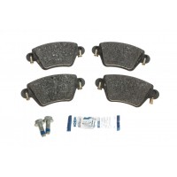 Колодки гальмівні (задні) Renault Kangoo 01-/Nissan Kubistar 03-09